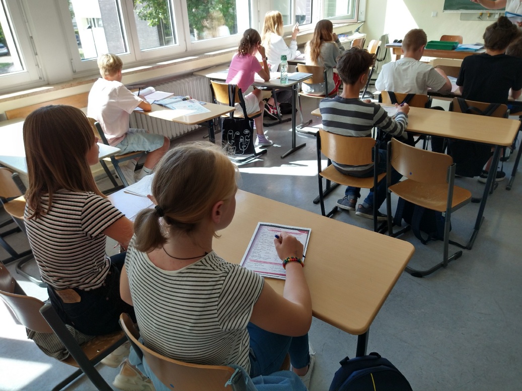 Unterricht für geflüchtete Schülerinnen und Schüler aus der Ukraine